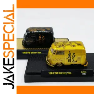 Vintage 1960 VW Delivery Van Mini Model in Alloy