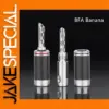 Carbon Fiber BFA 4MM Banana Plug for Audio Systems