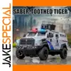 1:32 Saber-Toothed Tiger Police Car Model