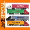 1:48 Scale Diecast Container Truck Model