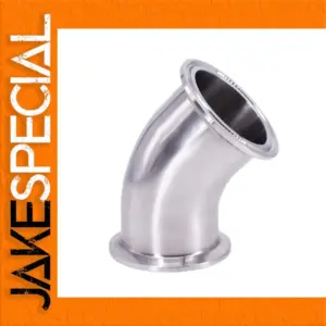 Stainless Steel 45° Elbow for Sanitary Systems