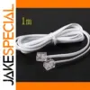 1M High-Speed RJ11 Telephone Line Cable