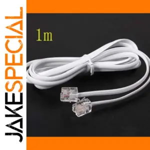 1M High-Speed RJ11 Telephone Line Cable