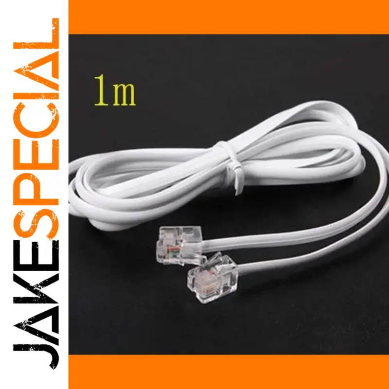 Experience Uninterrupted Connectivity with the High-Speed RJ11 Telephone Line Cable 1 f5688ce0bea544cca9ccab6e product image