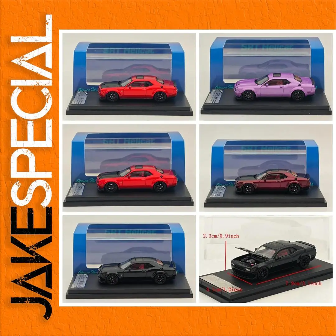 SRT Hellcat Diecast Model Car 1:64 Scale 1 SRT Hellcat Diecast Model Car 1:64 Scale