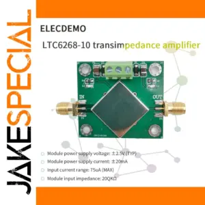 High-Speed LTC6268-10 Transimpedance Amplifier Module
