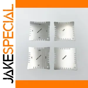 Stainless Steel Guitar Radius Measuring Set