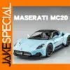 Sky Blue Maserati MC20 Diecast Model