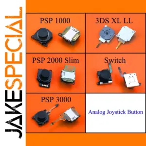 Black Gaming Joystick for PSP, Switch, 3DS