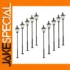 Vintage Street Lamps for N Scale Railway Layouts