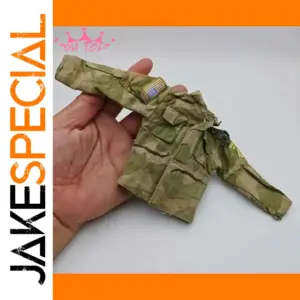 Desert Camouflage Action Figure Shirt for 12-Inch Figures