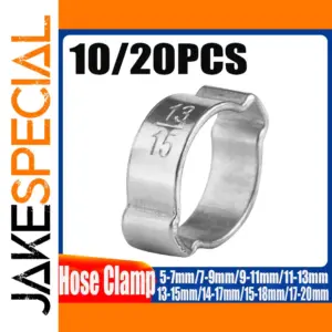 Stainless Steel Hose Clamp Set 10/20 pcs