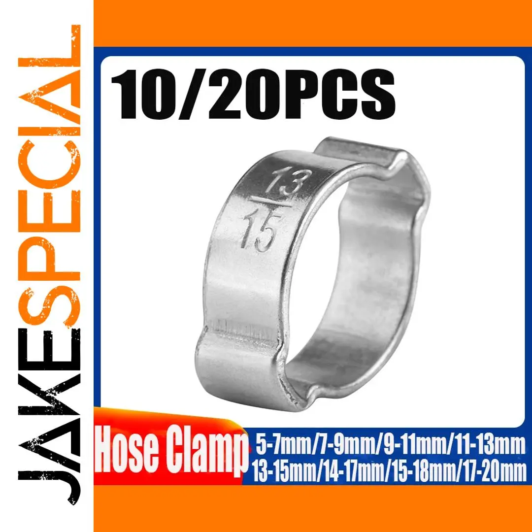 Stainless Steel Hose Clamp Set 10/20 pcs 1 Stainless Steel Hose Clamp Set 10/20 pcs