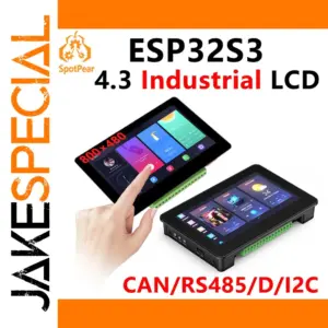4.3-Inch LCD Touchscreen for ESP32-S3