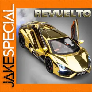 1:24 Gold REVUELTO Sports Car Model