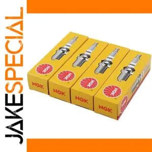 NGK BP6ES Motorcycle Spark Plugs Set (4 or 6)