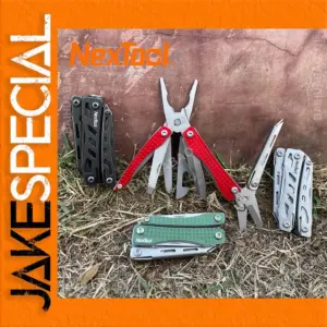 Compact 10-in-1 Multitool with Pliers and Scissors