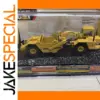 1/64 Yellow Wheeled Scraper Model