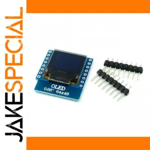 0.66-Inch OLED Display Module for Microcontrollers