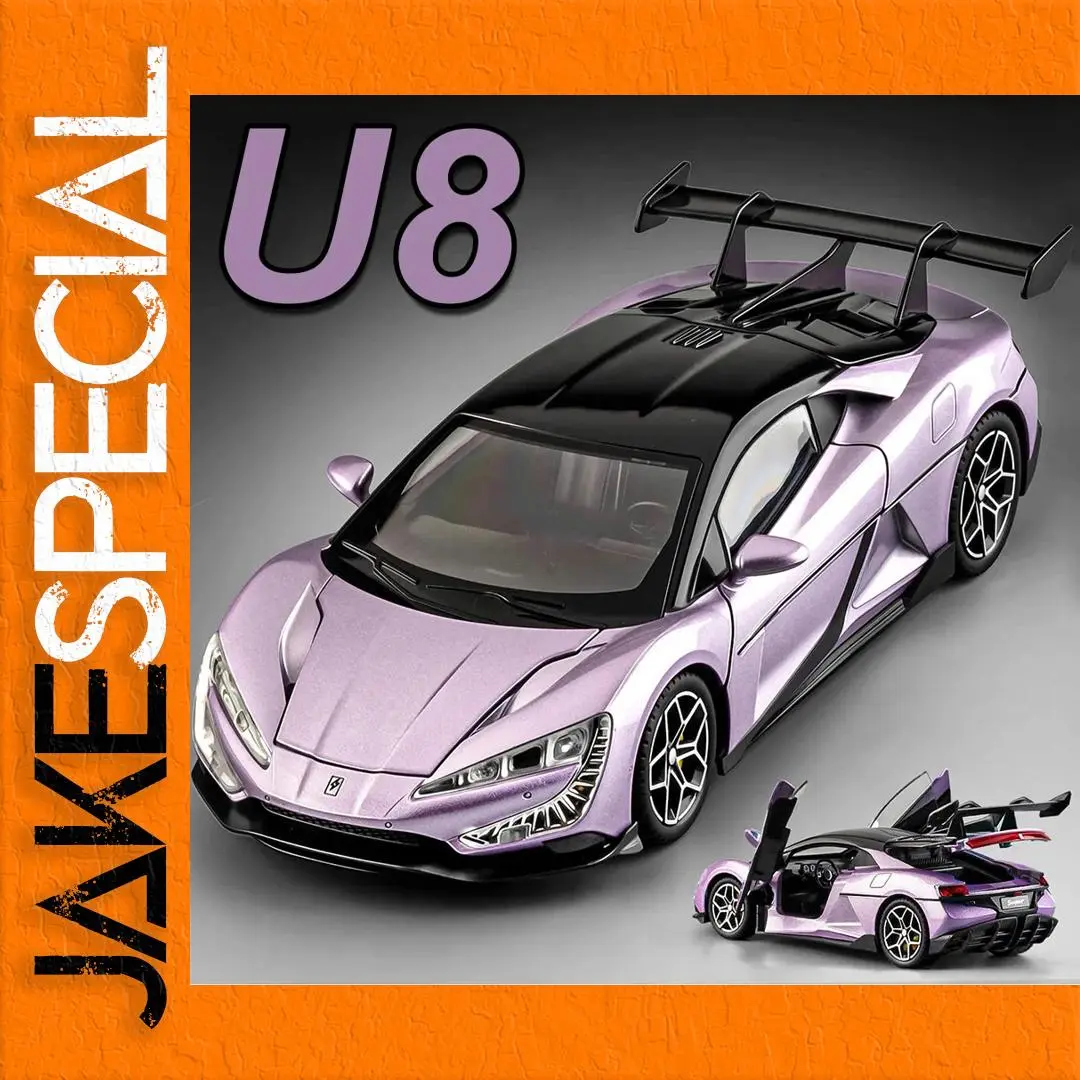 1:24 Diecast BYD Yangwang U9 Model Car 1 1:24 Diecast BYD Yangwang U9 Model Car