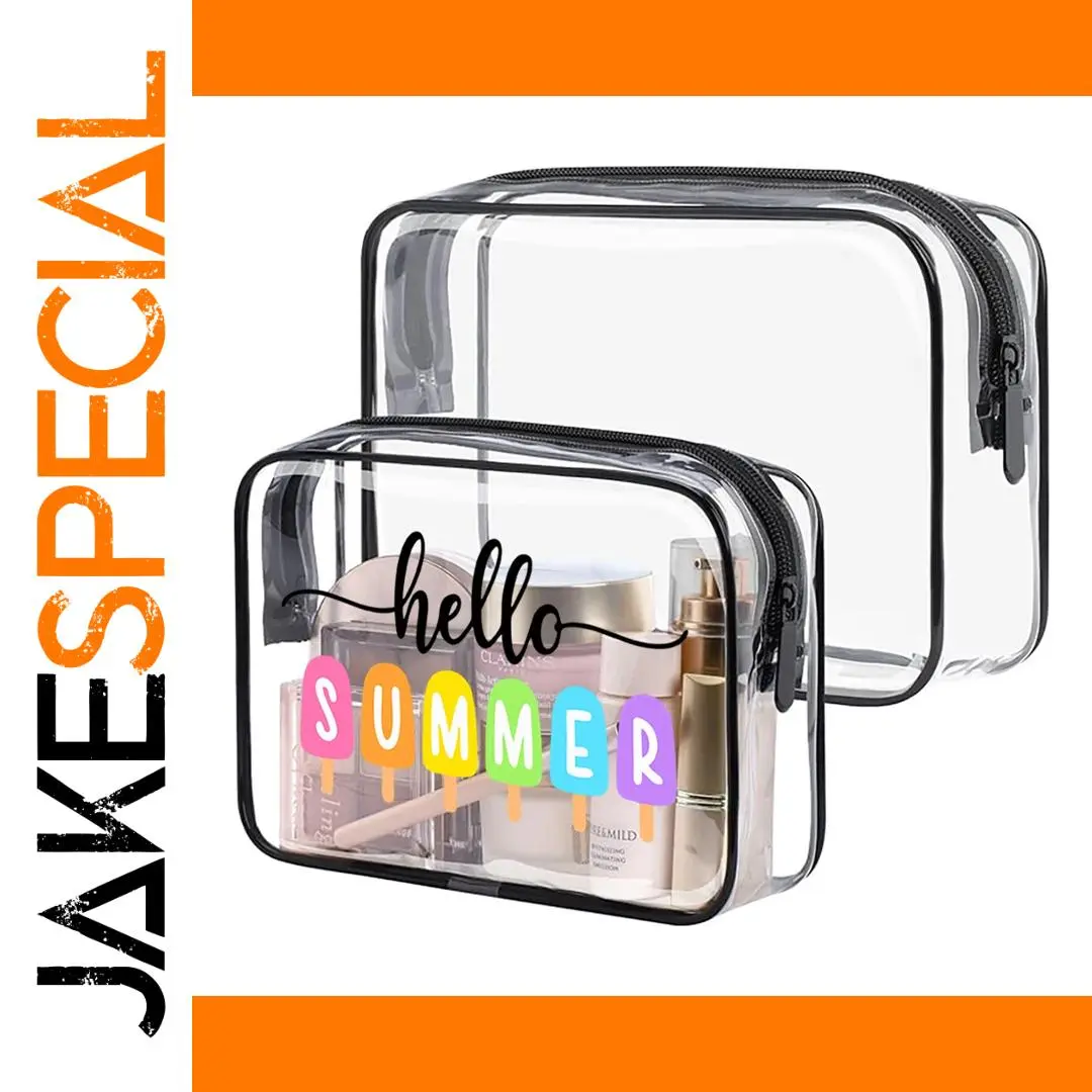 Waterproof PVC Summer Handbag in 3 Sizes 1 Waterproof PVC Summer Handbag in 3 Sizes