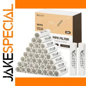 9mm Tobacco Pipe Filters Pack of 100