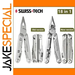 Versatile 18-in-1 Multi-Tool for Outdoor Use