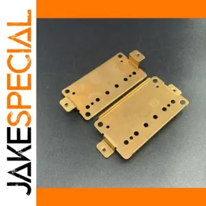 Brass Pickup Baseplates Set for 6-String Guitars
