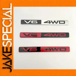V6 4WD Badge for Toyota Vehicles