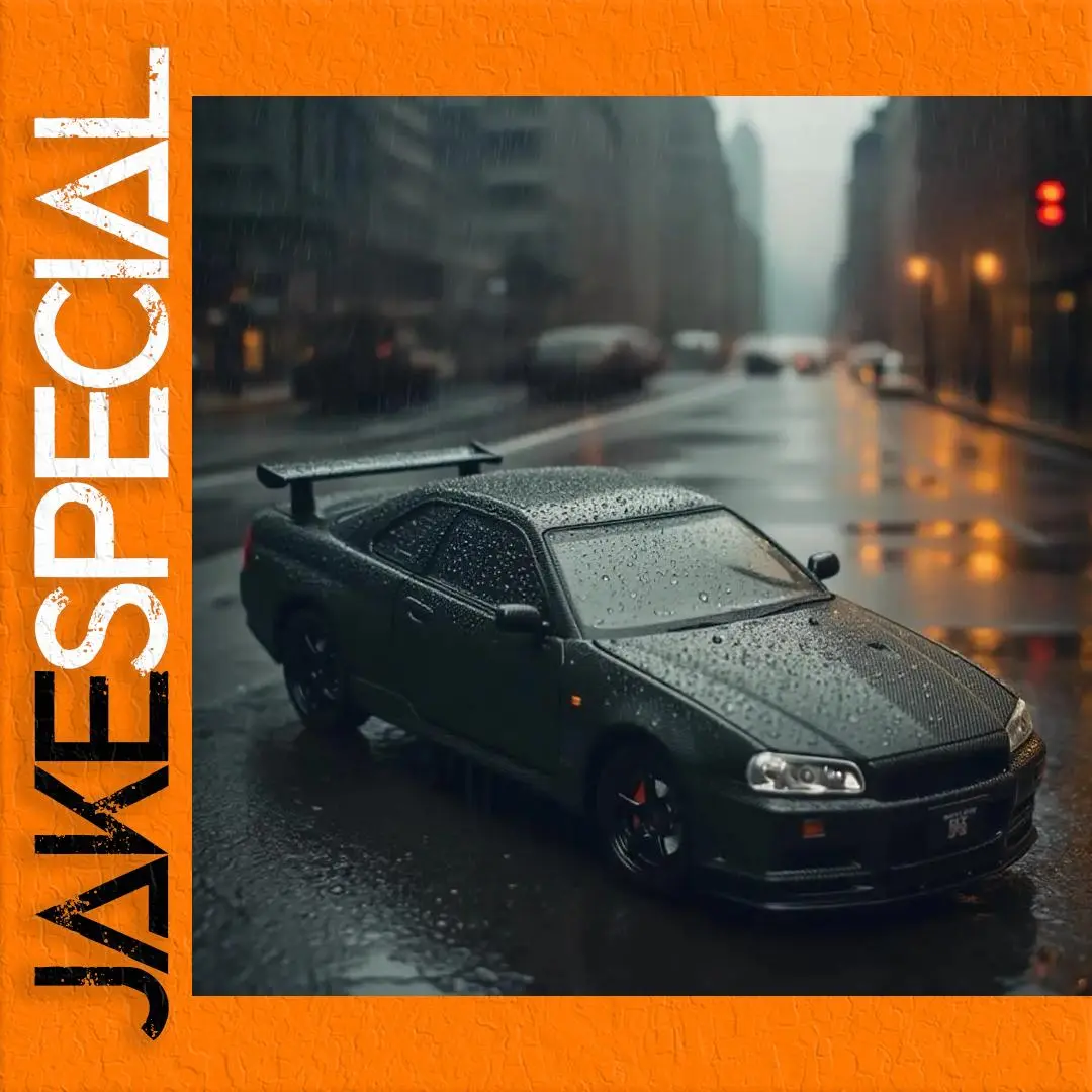 Nissan GTR R34 Skyline 1:24 Diecast Model 1 Nissan GTR R34 Skyline 1:24 Diecast Model