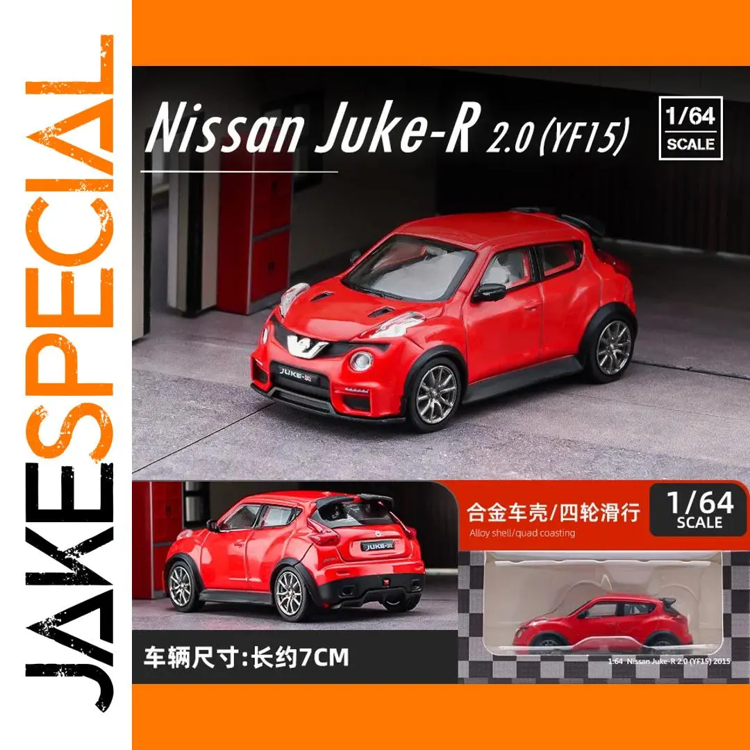Red Nissan JUKE-R 2.0 YF15 Diecast Model Collectible 1 Red Nissan JUKE-R 2.0 YF15 Diecast Model Collectible