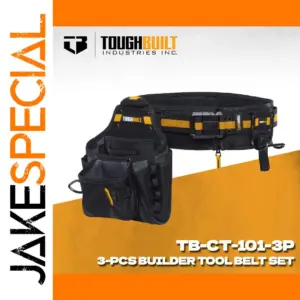 ToughBuilt TB-CT-101-3P Builder Tool Belt Set