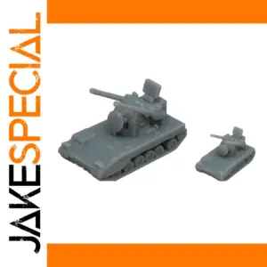 Resin PGZ-09 Anti-Aircraft Models 1/700 & 1/350