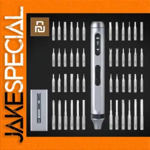 Silver Precision Electric Screwdriver Kit