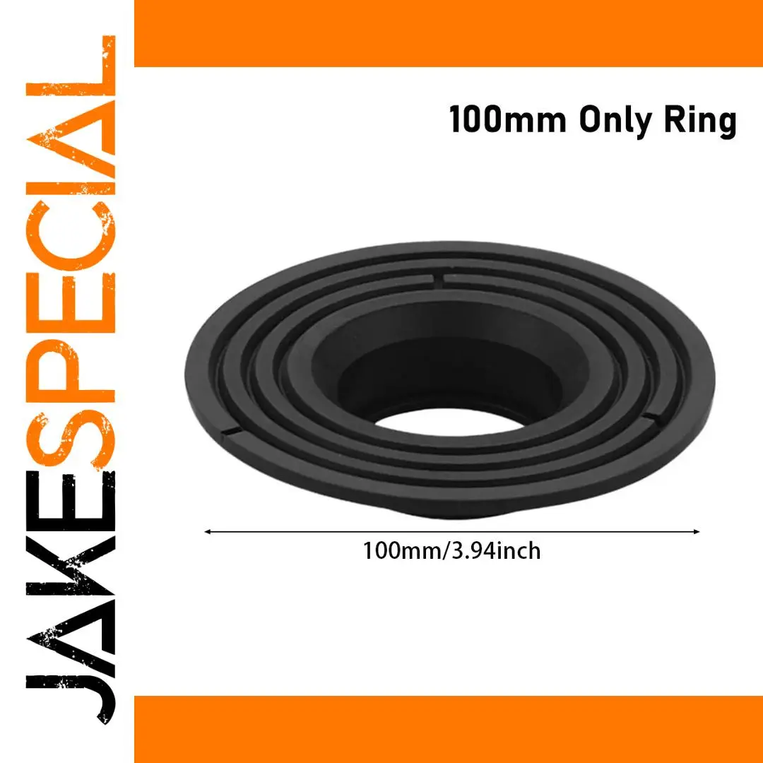 Black Bathroom Drain Core 138mm with Sealing Features 1 Black Bathroom Drain Core 138mm with Sealing Features