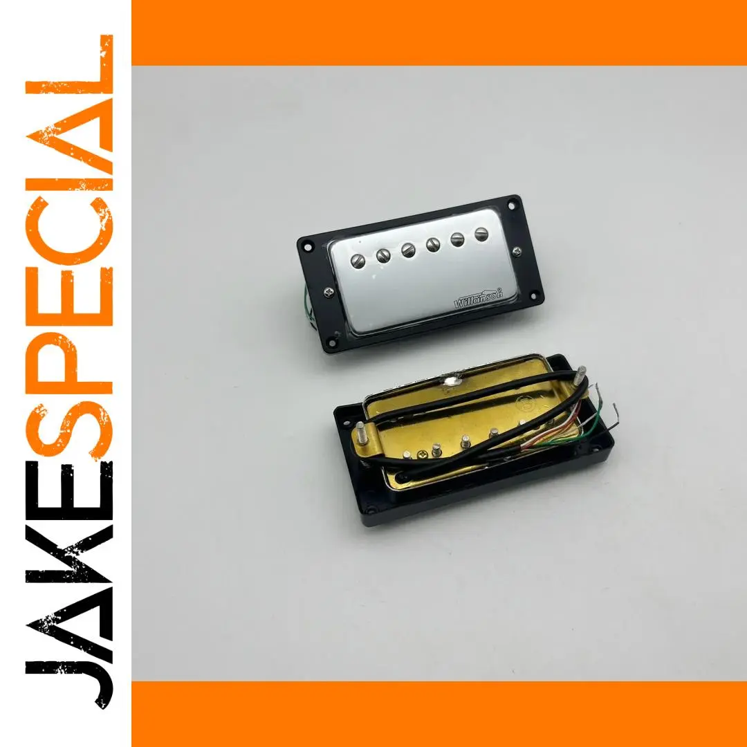 Wilkinson Nickel Silver Humbucker Pickup Set 1 Wilkinson Nickel Silver Humbucker Pickup Set