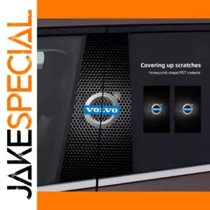 Black Car Pillar Decal for R-Design Models