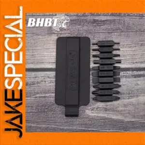 Double-Ended Flat Screwdriver Bits Set of 10