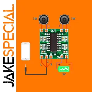 5-Pack PAM8403 Digital Audio Amplifier Modules