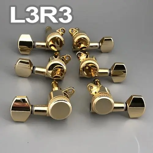 Gold Locking Guitar Tuning Set for M6 Headstocks 7 Gold Locking Guitar Tuning Set for M6 Headstocks - Image 7