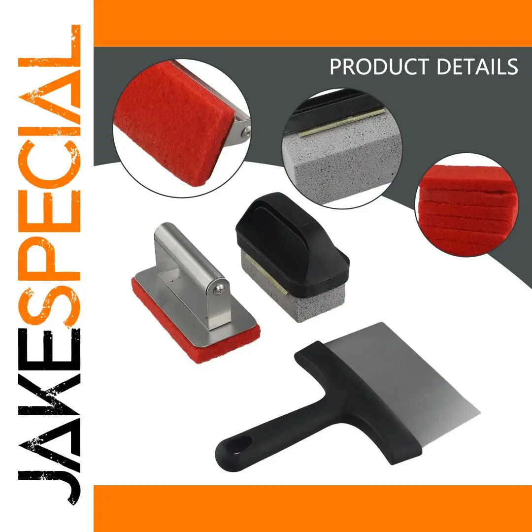 Heavy-Duty Flat Top Griddle Cleaning Kit 1 Heavy-Duty Flat Top Griddle Cleaning Kit