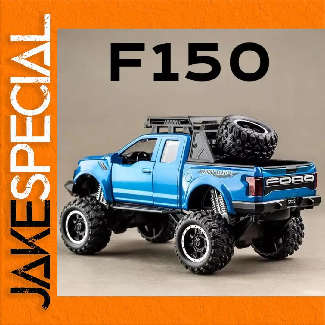 Blue 1:32 Diecast BigFoot F-150 Pickup Model 1 Blue 1:32 Diecast BigFoot F-150 Pickup Model