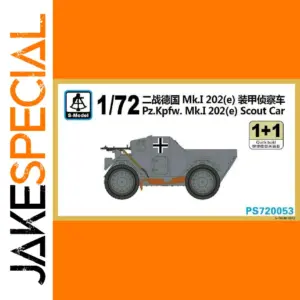 1/72 Pz.kpfw. Mk.I 202(e) Scout Car Model Kit