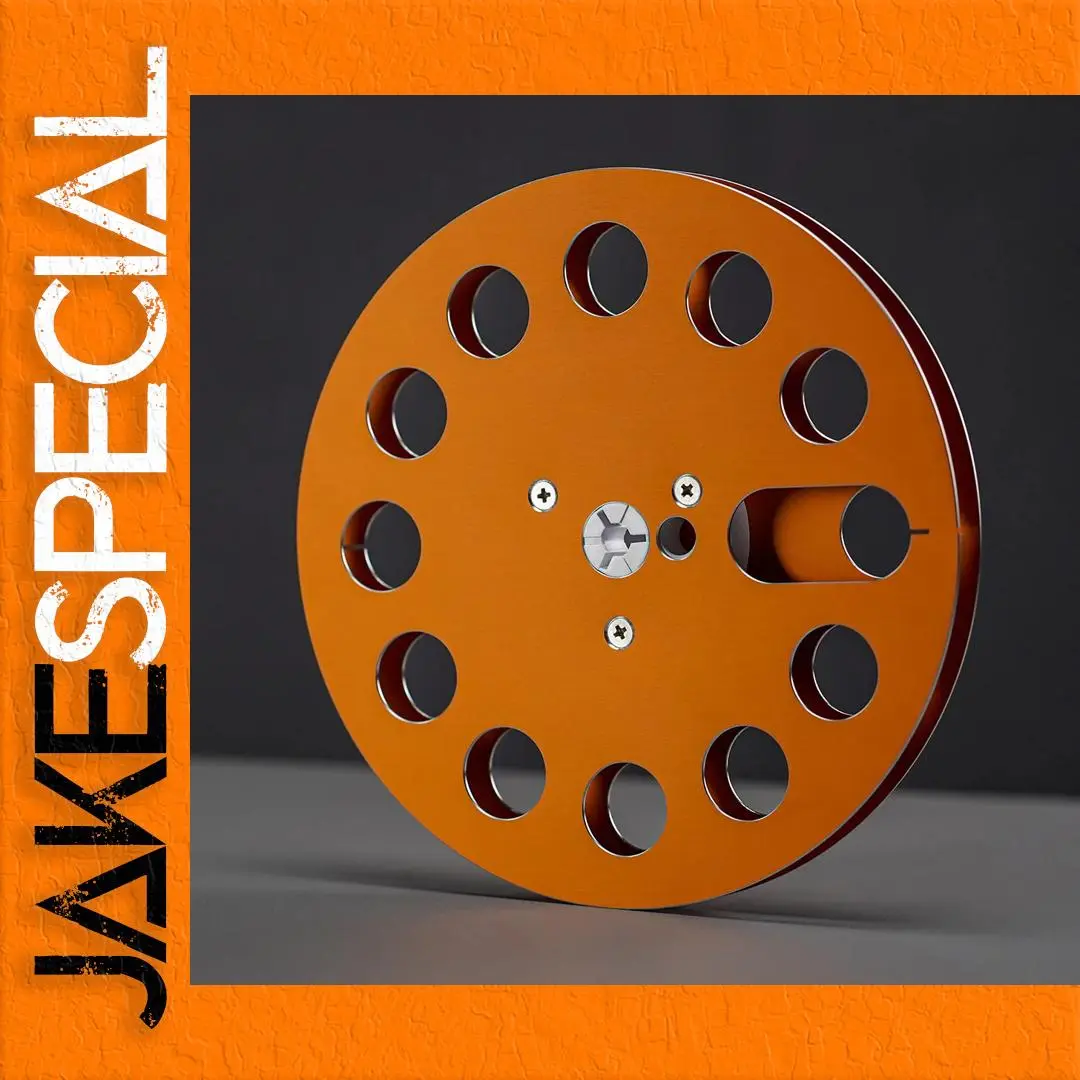 7-Inch Aluminum Tape Reel for Reel-to-Reel Recorders 1 7-Inch Aluminum Tape Reel for Reel-to-Reel Recorders