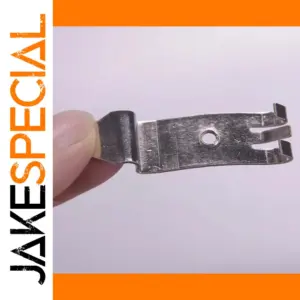 Black Aluminum Guide Rail Buckle 35mm for DIN Rails