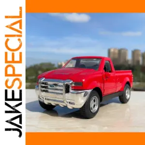 Red Ford F350 Diecast Model 1:24 Scale