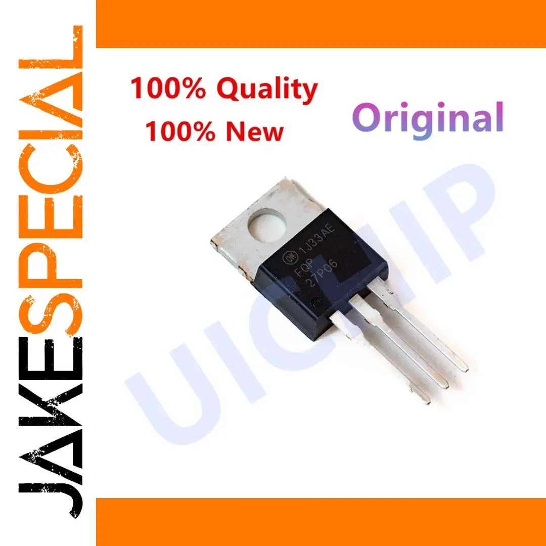 Set of 10 FQP27P06 Power MOSFETs 1 Set of 10 FQP27P06 Power MOSFETs