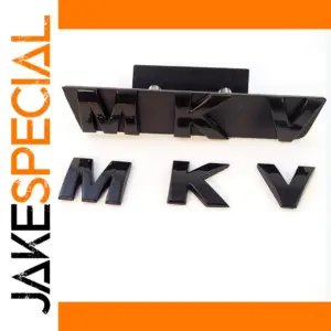 Black MKV MK5 Emblem for Volkswagen Vehicles
