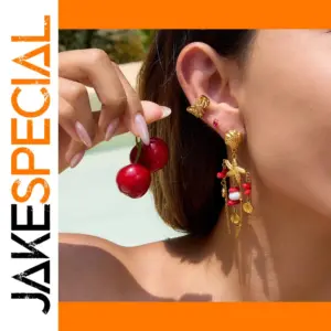 Bohemian Gold-Plate Stainless Steel Earrings