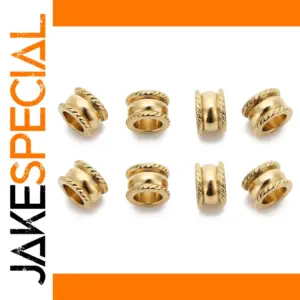 Stainless Steel Spacer Beads Set for Jewelry